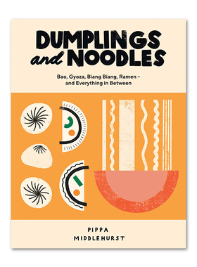 【包邮现货原版】 Dumplings and Noodles:包、饺子、扁担、拉面——以及介于两者之间的所有东西 美食生活