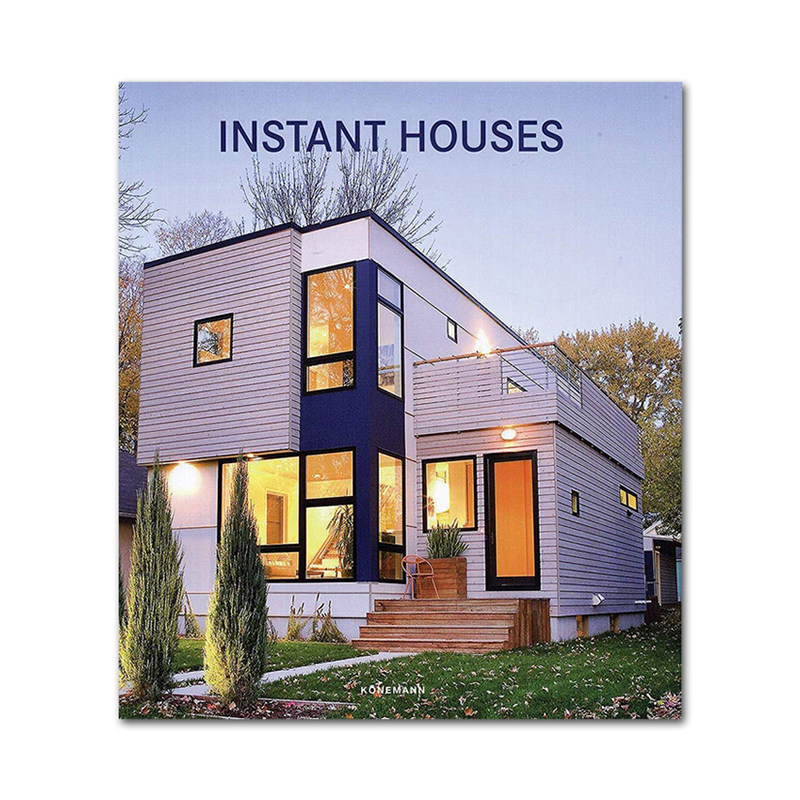 现货原版【当代建筑室内系列】instant houses 装配式建筑设计 模块化