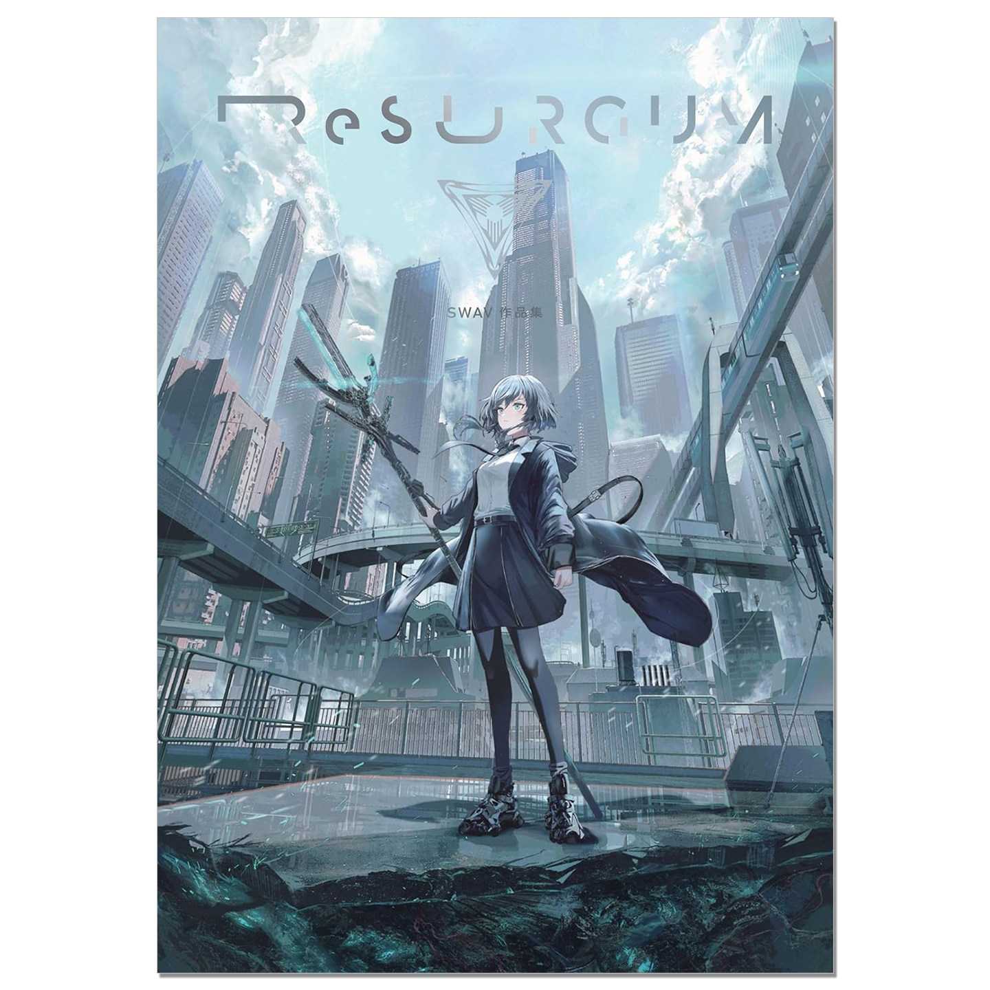 ReSURGUM SWAV作品集 P站画师SWAV科幻少女机械现代系魔女主题插画作品集