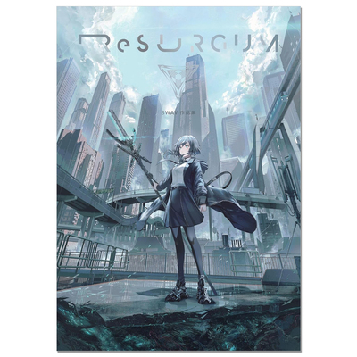 ReSURGUM SWAV作品集 P站画师SWAV科幻少女机械现代系魔女主题插画作品集