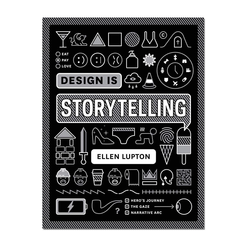 现货原版 design is storytelling 设计就是讲故事 平面产品设计原理