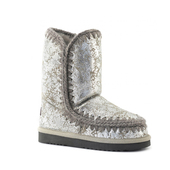 女鞋 MOU雪地靴2025新款 皮毛一体冬季 中筒24厘米羊毛加厚