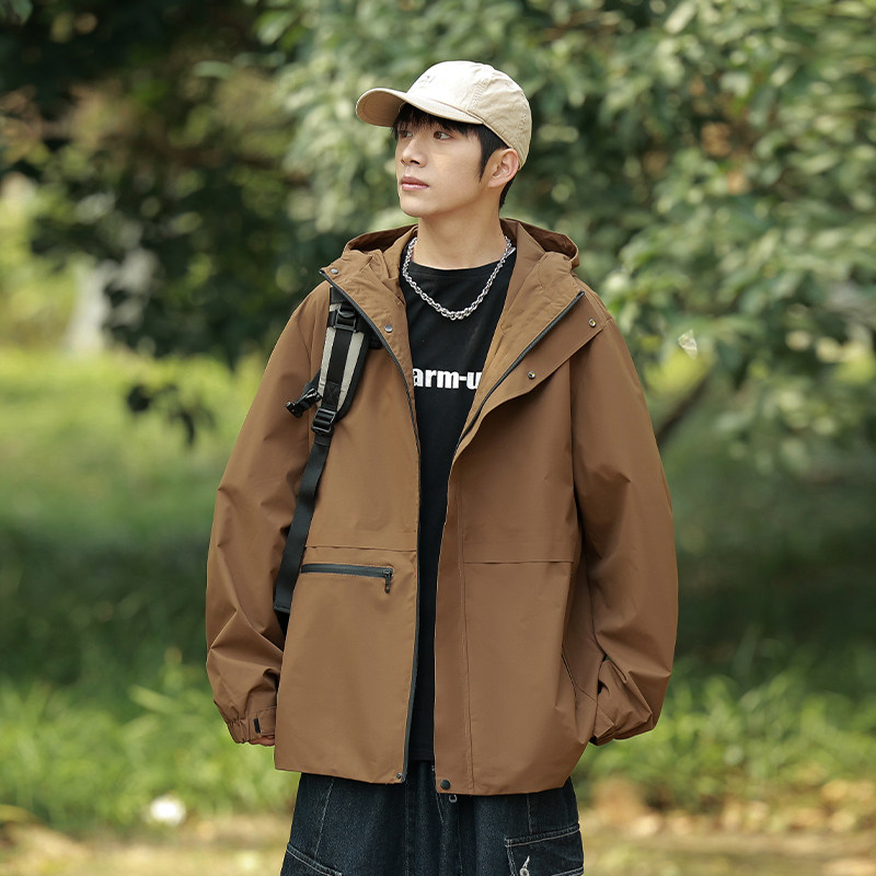 冬季三合一防水羽绒保暖冲锋衣