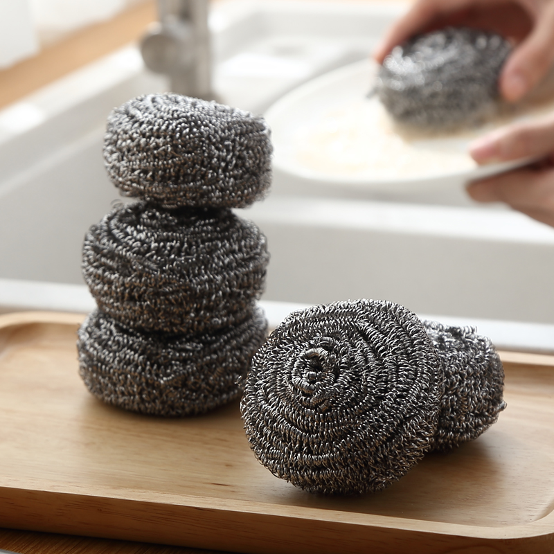 不锈钢大号厨房刷锅神器钢丝棉耐用洗碗清洁球实用工具不掉丝高效