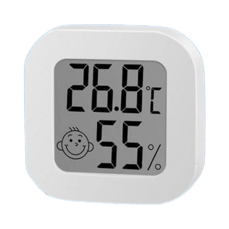高精准电子室内温湿度计迷你婴儿房壁挂式干湿显示温度检测仪器