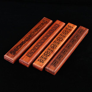 花梨木沉香香盒质檀香熏香炉檀香炉家用卧式线香炉线香香盒香薰盒