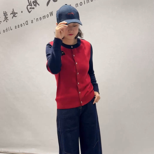 芮娜依莲5051秋季新款欧货针织衫