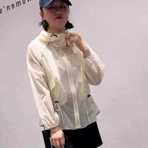 针丝缘2026春装6185连帽防晒开衫加大女装加肥加大减龄显瘦外套潮