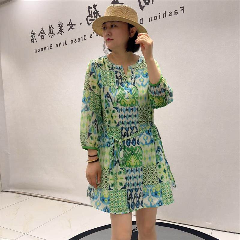 芮娜依莲2026夏装新T5243一手长长袖雪纺衫上衣