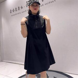 芮娜依莲时尚潮流胖mm芮娜依莲潮裙3112连衣裙大码女装减龄气质裙