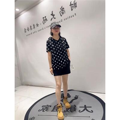 2026初夏新款一生水大码打底上衣26353立体剪裁连帽棉T恤胖mmT恤