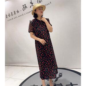 2026年夏季新款欧货连衣裙加大码女装胖妹妹显瘦气质旗袍裙5331潮