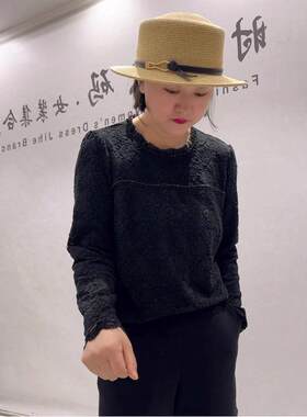 芮娜依莲5043初冬植绒蕾丝衫加肥加大码女装显瘦打底衫200斤穿T恤