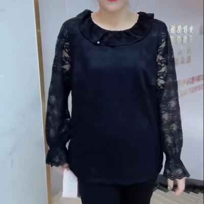 胖mm打底百搭显瘦上衣