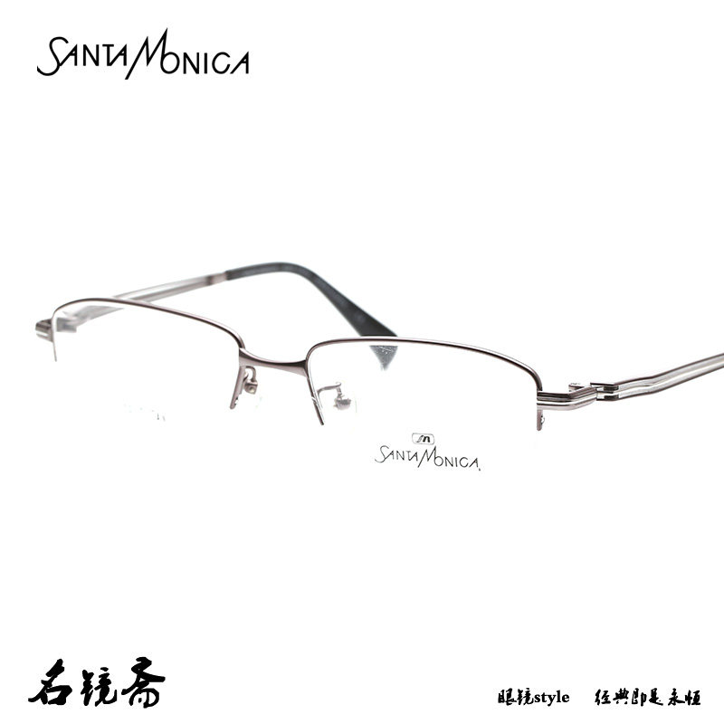 日本Santa Monica圣曼尼加时尚舒适男女款近视眼镜框架SM1019