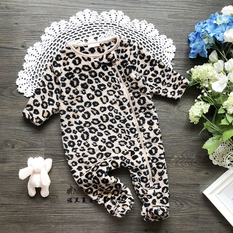 秋冬季n家原单婴儿保暖连身哈衣