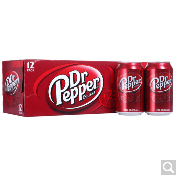 ÃÀ¹ú½ø¿Ú ºú½·²©Ê¿£¨Dr Pepper£©Ôζζ̼ËáÒûÁÏ355ml*12¹Þ
