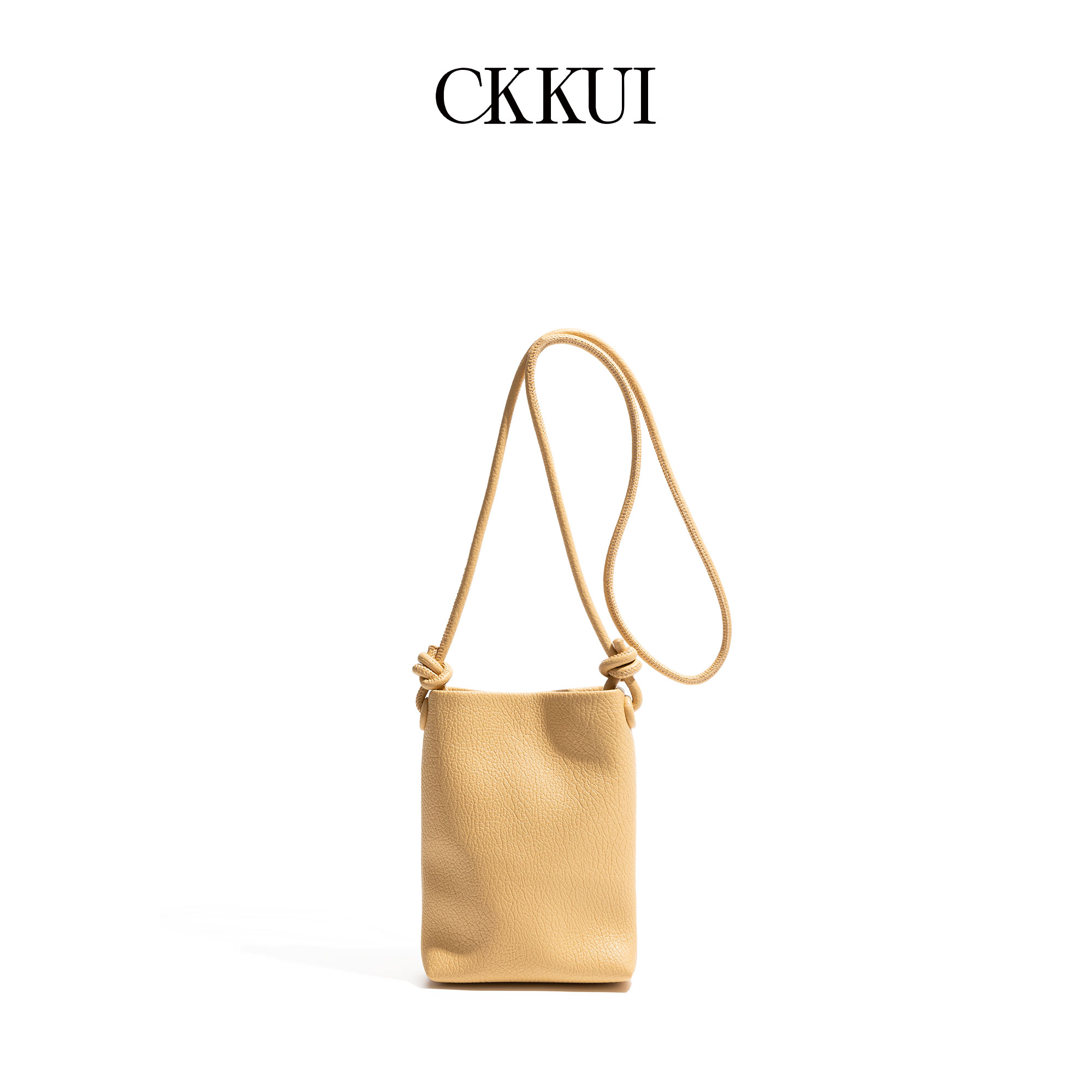 CKKUI法式简约头层牛皮包包女款