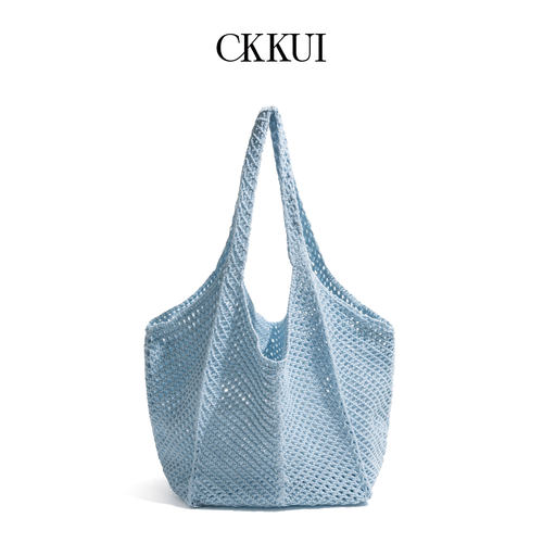 CKKUI多巴胺小清新编织包包女款