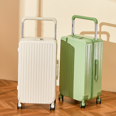 宽拉杆行李箱女小轻便20寸登机箱新款静音万向轮大容量旅行皮箱男