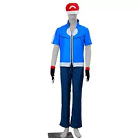 Pokemon COSPLAY trang phục nam Pokemon Pokemon Xiaozhi COS quần áo quần áo trang phục - Cosplay nami cosplay