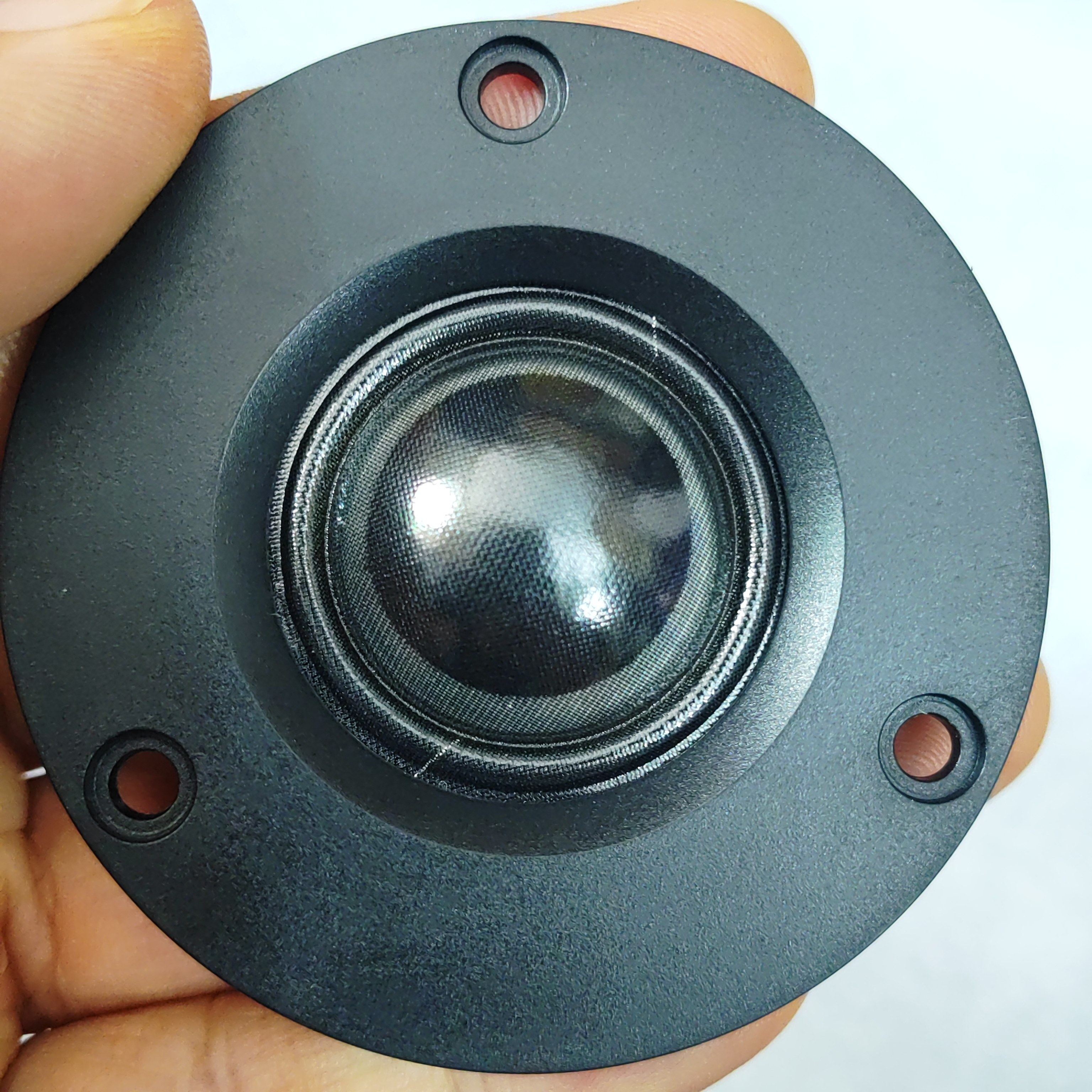 2.5寸3寸高音喇叭4欧30瓦大功率大音量进口猫眼透明丝膜汽车家用