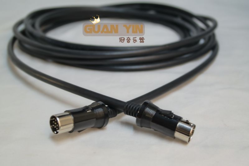 订做现货非原装罗兰GKC-5连接线GK效果器连接线电吉他合成器13芯