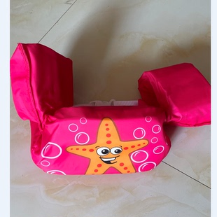 免充气儿童泡沫手臂圈浮力背心游泳浮圈水袖 宝宝浮水连体救生衣