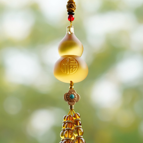 珠子吊坠车载琉璃挂件葫芦