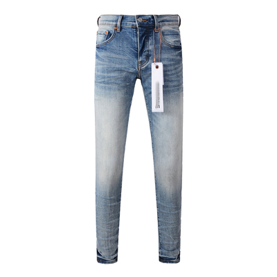 PUR jeans  pants torn jeans美式高街破洞蓝色牛仔裤子