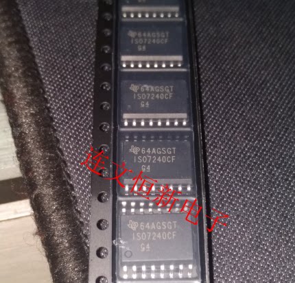 ISO7240CFDWR ISO7240CFDW ISO7240CF 隔离收发器 进口现货可直拍