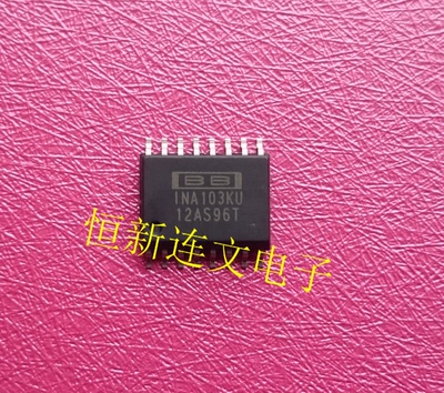 INA103KU SOP16 低噪声、低失真仪表放大器 进口现货 可直拍