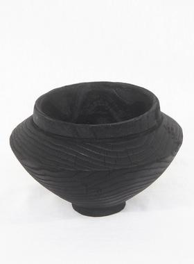 侘寂风原创手工制作木摆件客厅