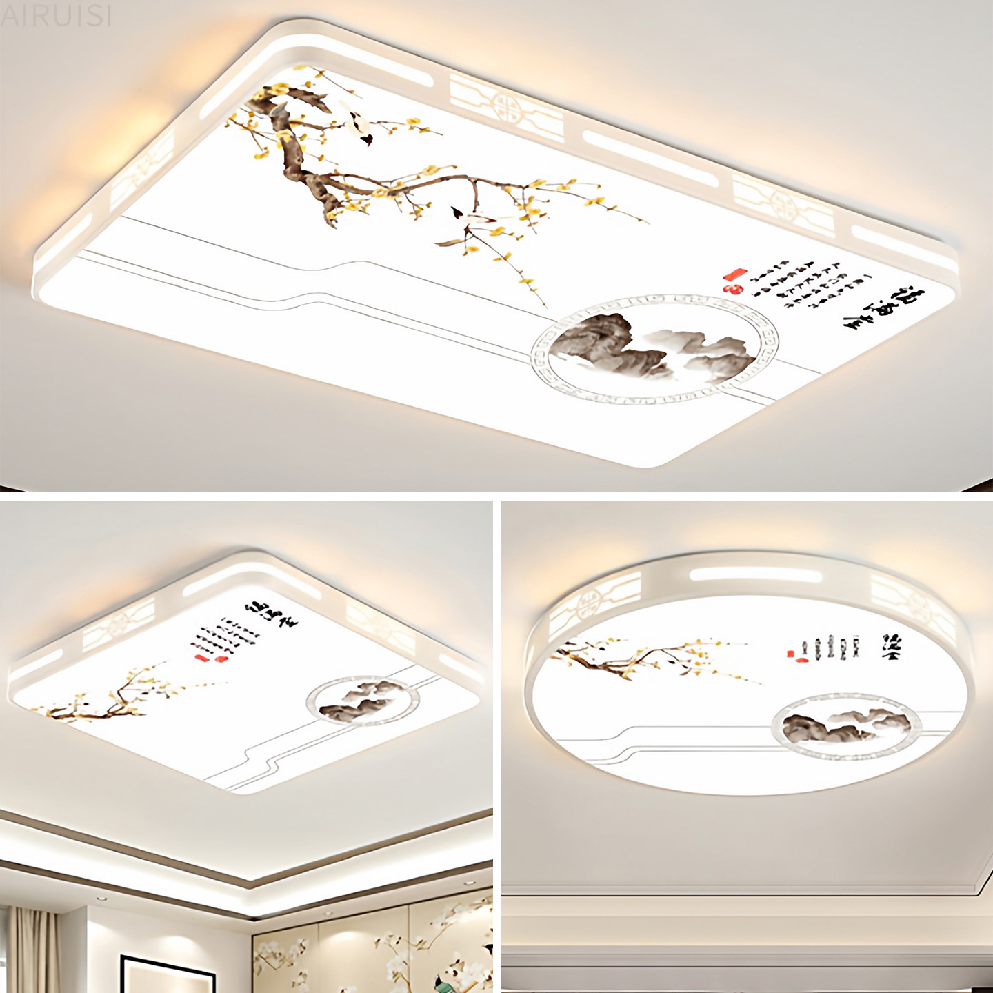 家用客厅大灯吸顶灯饰大厅主卧室吊灯具现代简约大气2026新款中山