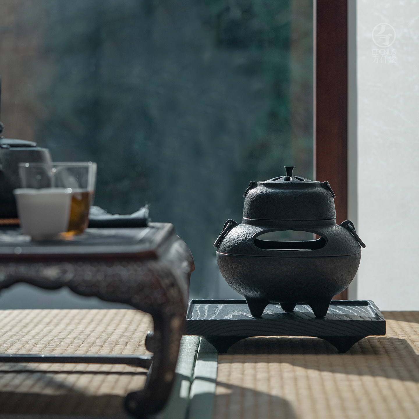 万仟堂铸铁烧水炉煮茶炉