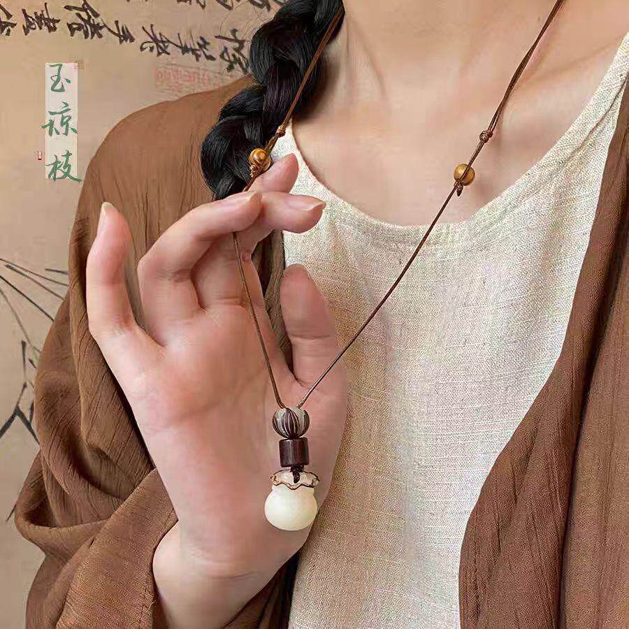 象牙果复古新中式平安扣
