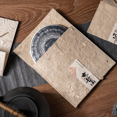 傣族手工纸文件包装 白茶普洱茶通用复古储存收纳袋防潮透气存茶袋