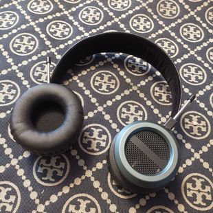 diy耳机壳 pu皮 3.5mm接口 50mm耳机壳不锈钢头梁 头戴耳机壳40mm