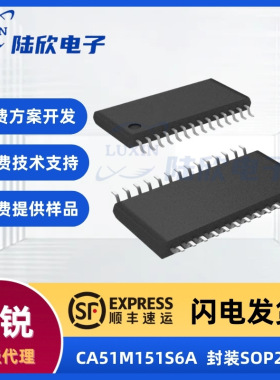 锦锐CA51M151S6A芯片触摸mcu小家电方案开发单片机封装SOP28