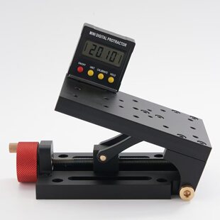 0-90度可调角度调节平台倾斜打孔承载20kg加大倾斜基座 倾角平台