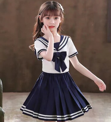 学院风棉2件夏季淑女清爽