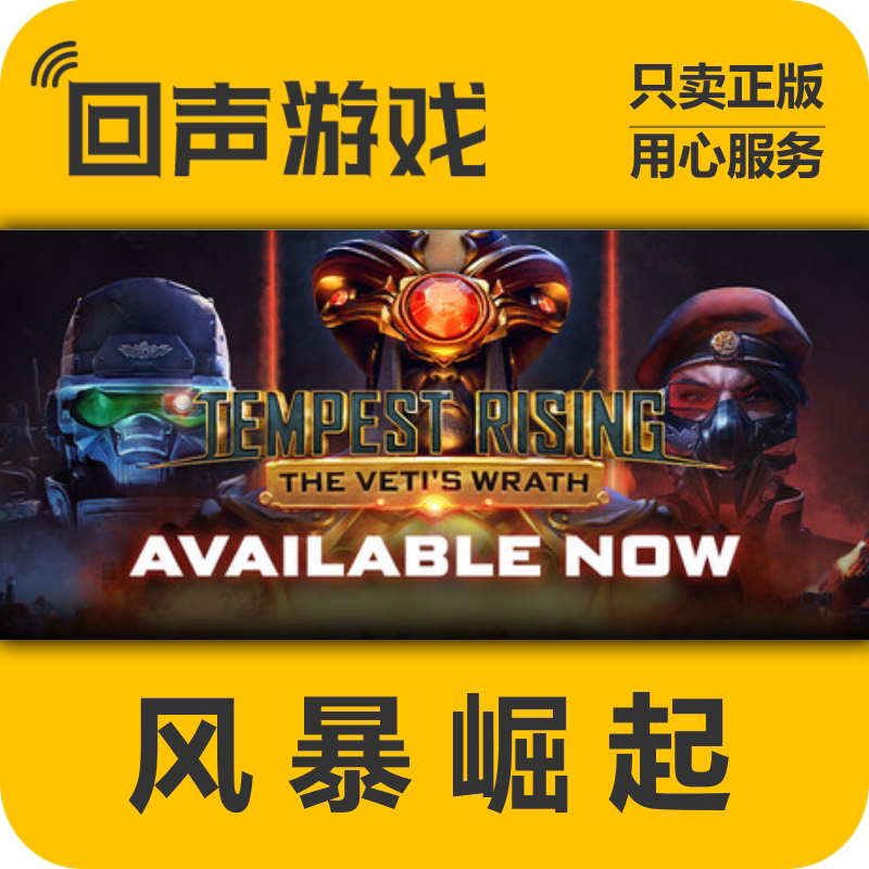 Steam正版国区key 风暴崛起Tempest Rising黄金版激活码入库 秒发