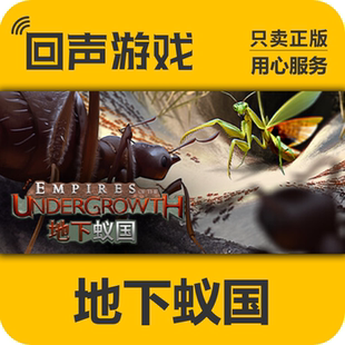 Steam正版国区 地下蚁国Empires of the Undergrowth cdk现货秒发
