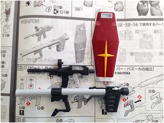 包邮 万代高达模型RG01元祖 MG元祖78-3.0武器 枪 盾 炮 全新零件
