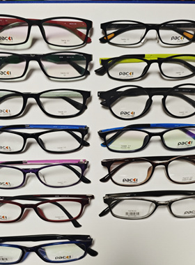 Packi柏琪793男女眼镜框镜架Q5A8纯钛744纯钛合金板材TR745series