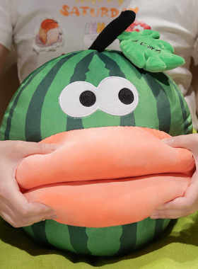 夏天搞怪礼物大嘴巴公仔毛绒玩具