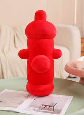 仿真消防栓公仔抱枕毛绒玩具