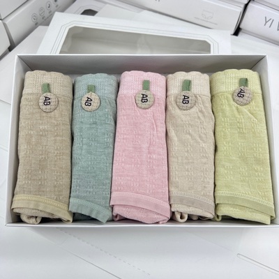 怡婉妮33195五条少女内裤莫代尔稍微柔软无痕学生中腰女士三角裤