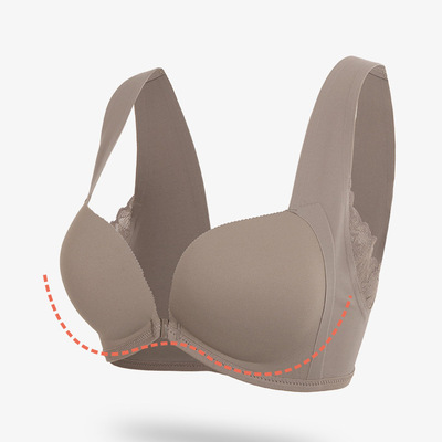 古妃52801前搭扣上托文胸时尚