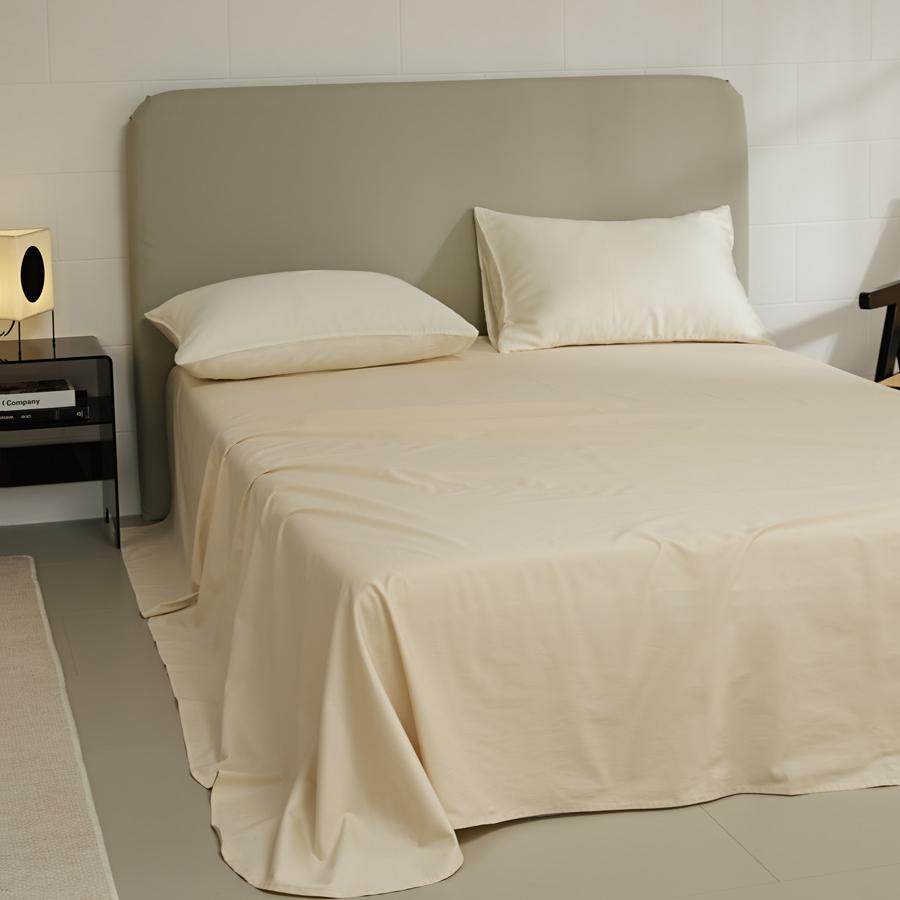 高支高密100s纯棉长绒棉床单单件 全棉贡缎被单裸睡单双人床笠,床上用品,床单,淘宝优惠券,粉丝福利购,淘宝优惠卷